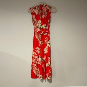 Tropical print jumpsuit